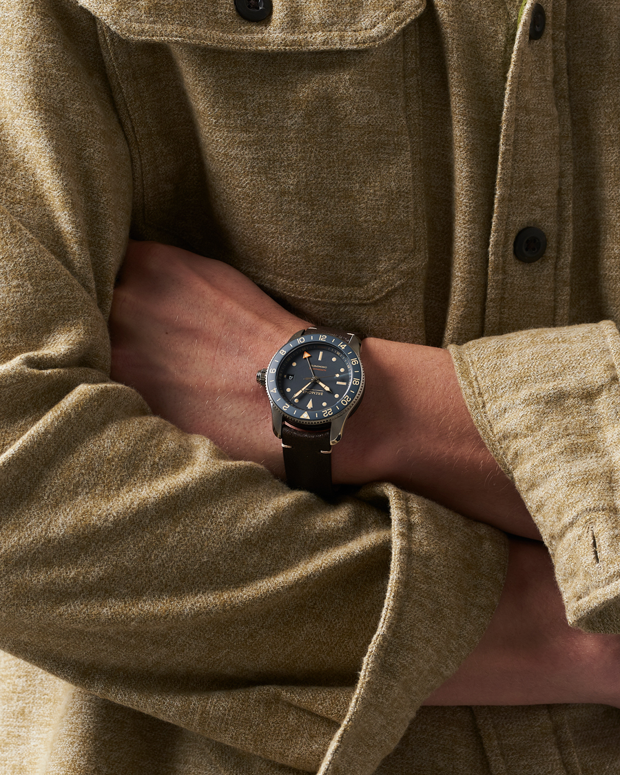 Heren | Fine watches | Bremont | Limited Edition Supermarine Ocean GMT 40mm Brown Calf