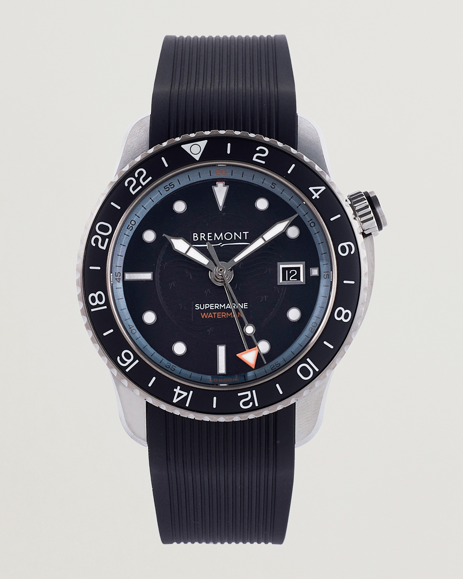 Heren | Bremont Waterman Apex II Supermarine Diver 43mm Black Rubber | Bremont | Waterman Apex II Supermarine Diver 43mm Black Rubber
