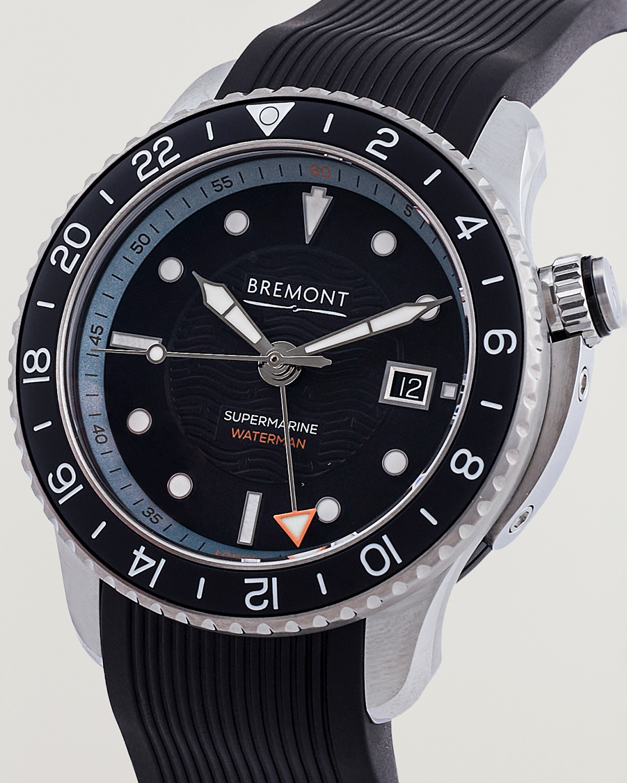 Heren | Bremont Waterman Apex II Supermarine Diver 43mm Black Rubber | Bremont | Waterman Apex II Supermarine Diver 43mm Black Rubber
