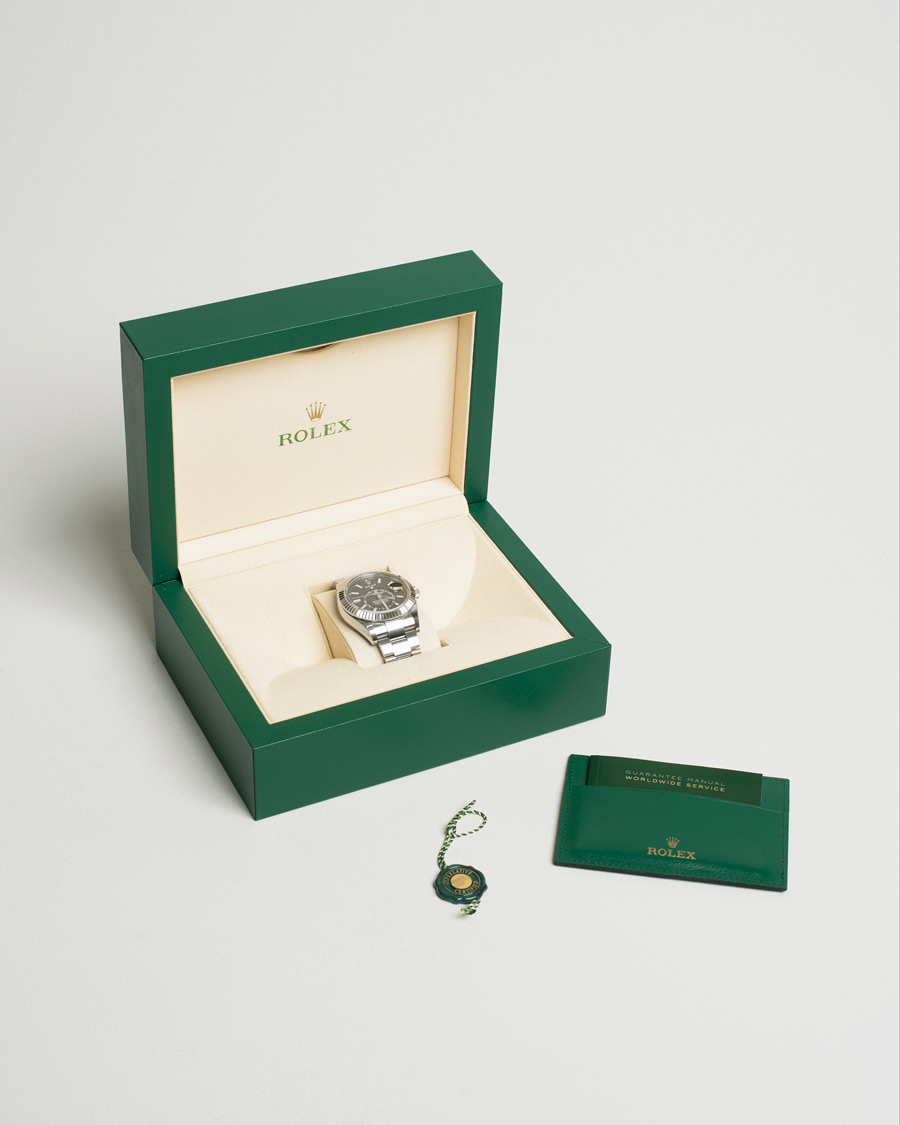 Heren | Rolex Pre-Owned Sky-Dweller 326934 Silver | Rolex Pre-Owned | Sky-Dweller 326934 Silver
