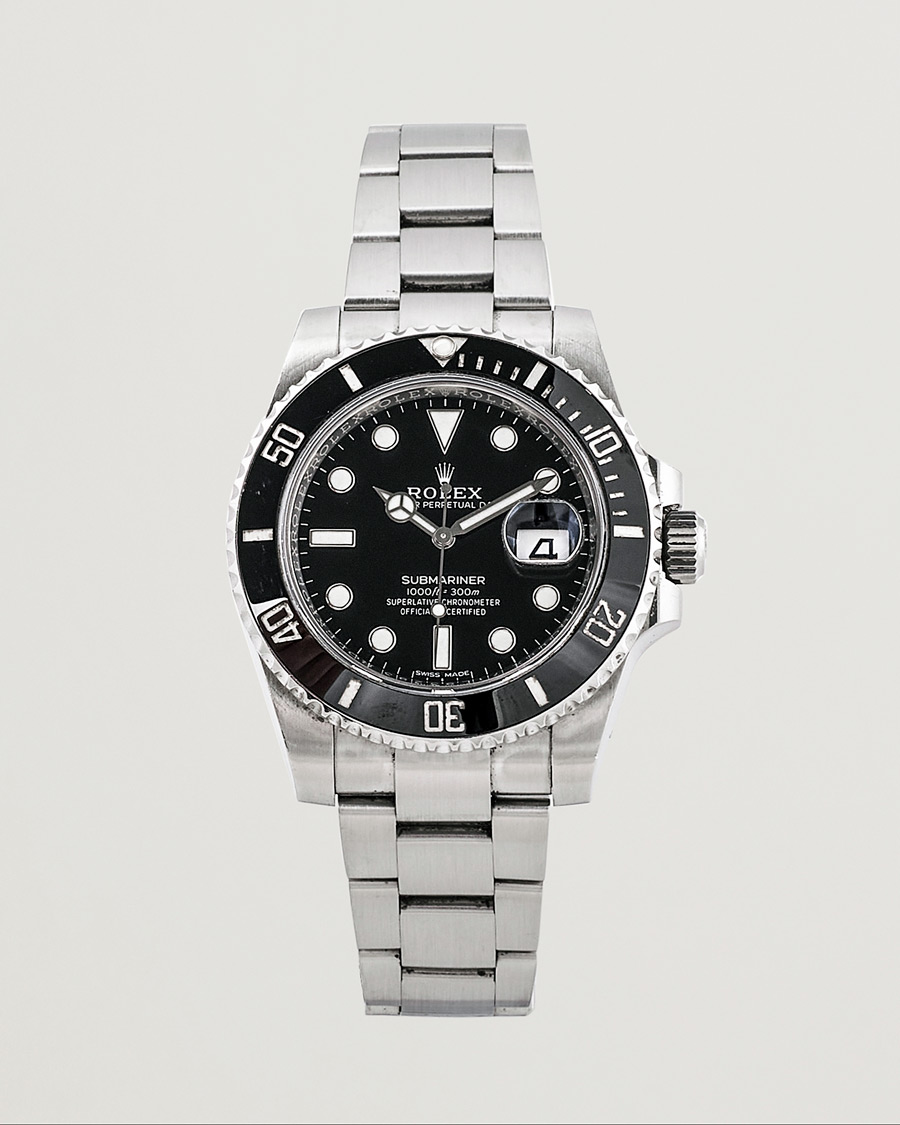 Heren | Rolex Pre-Owned Submariner 116610LN Oyster Perpetual Steel Black Silver | Rolex Pre-Owned | Submariner 116610LN Oyster Perpetual Steel Black Silver