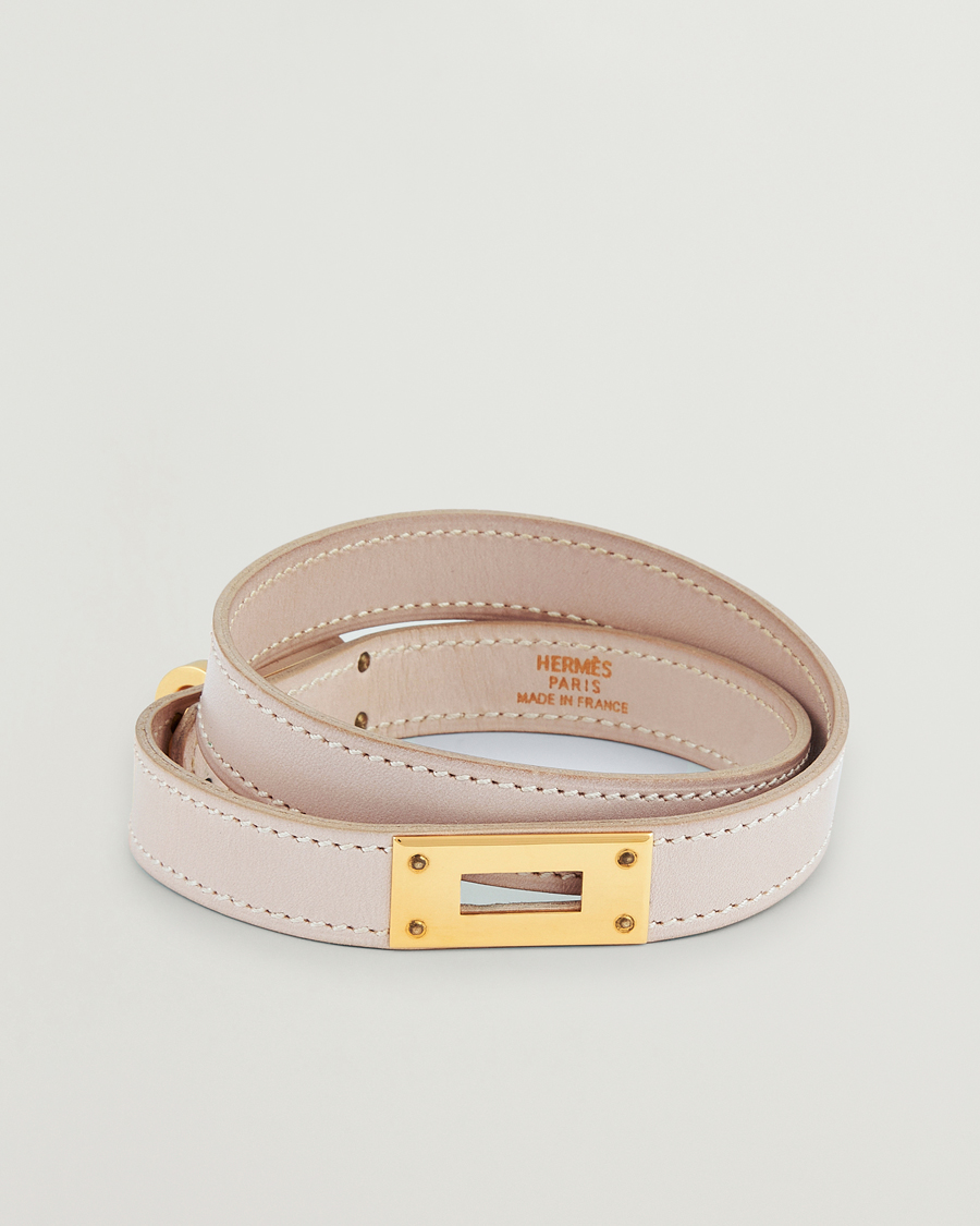 Heren | Hermès Pre-Owned Kelly Bracelet Beige | Hermès Pre-Owned | Kelly Bracelet Beige