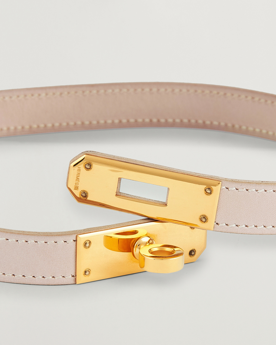 Heren | Hermès Pre-Owned Kelly Bracelet Beige | Hermès Pre-Owned | Kelly Bracelet Beige