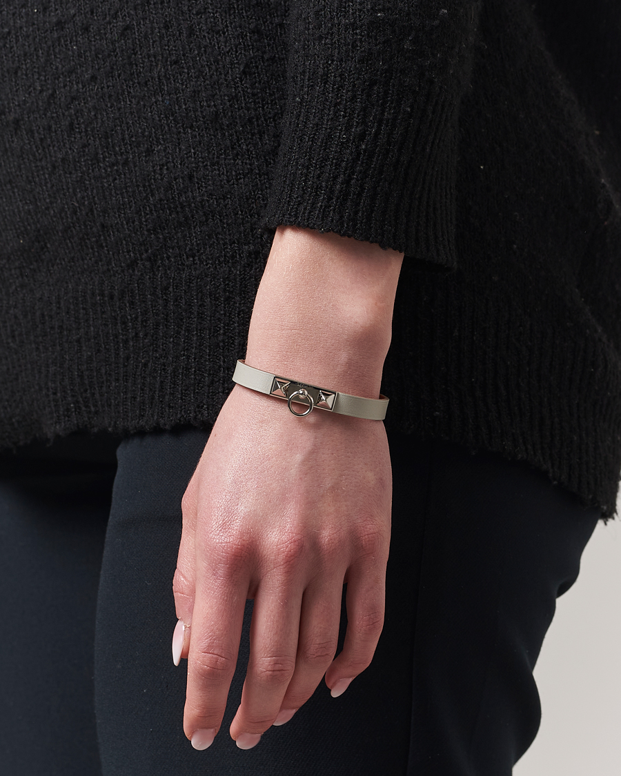 Heren |  | Hermès Pre-Owned | Rivale Mini Bracelet Grey