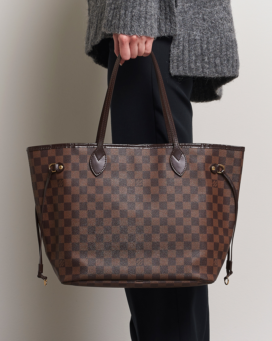 Heren | Louis Vuitton Pre-Owned | Louis Vuitton Pre-Owned | Neverfull MM Totebag Damier Ebene