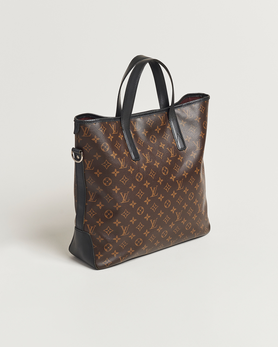 Heren | Pre-Owned & Vintage Bags | Louis Vuitton Pre-Owned | Davis Tote Bag Macassar Monogram