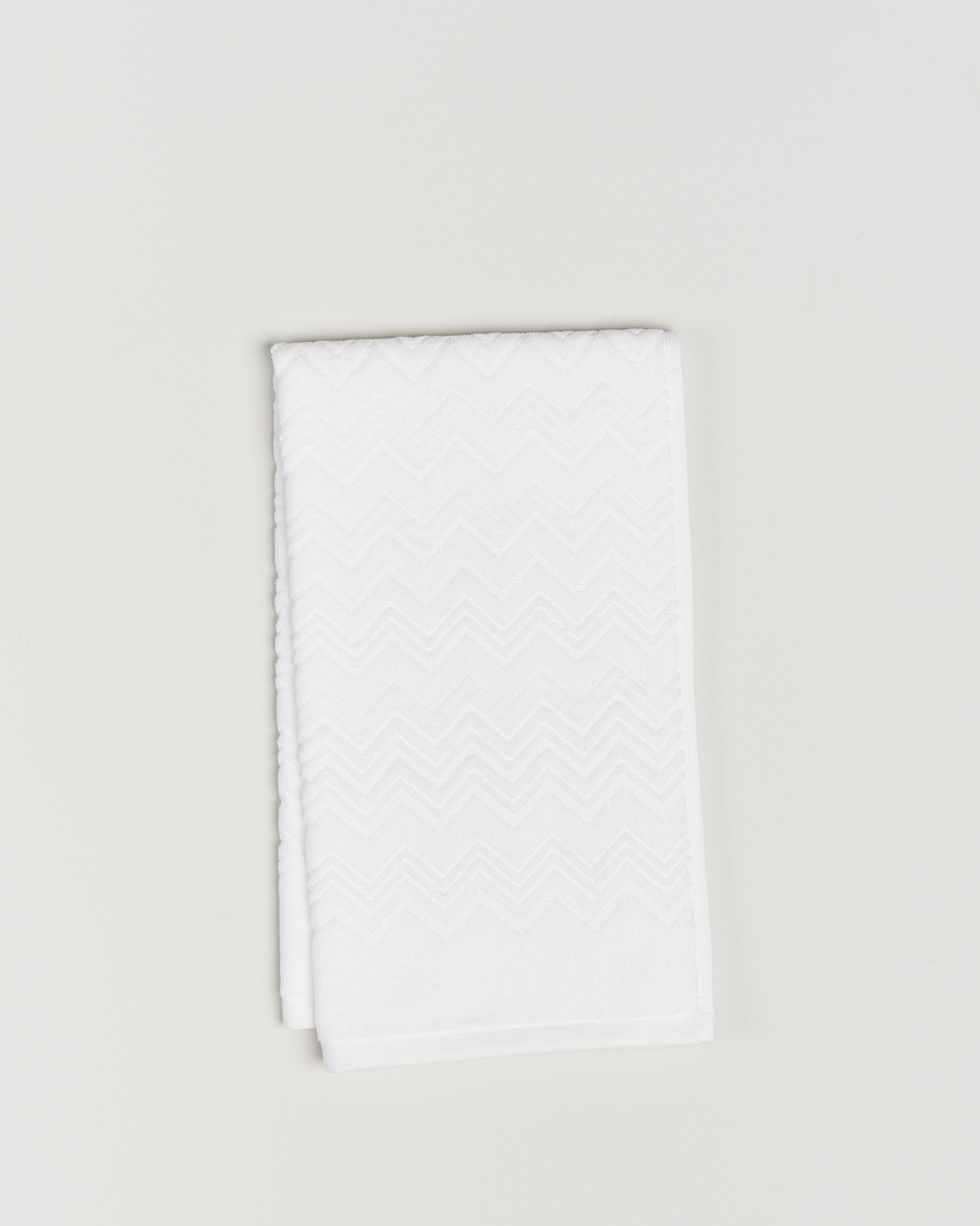 Heren | Stoffen | Missoni Home | Chalk Hand Towel 40x70cm White