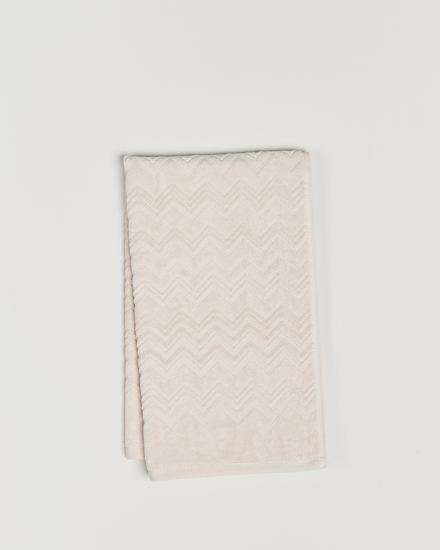 Heren | Stoffen | Missoni Home | Chalk Hand Towel 40x70cm Beige