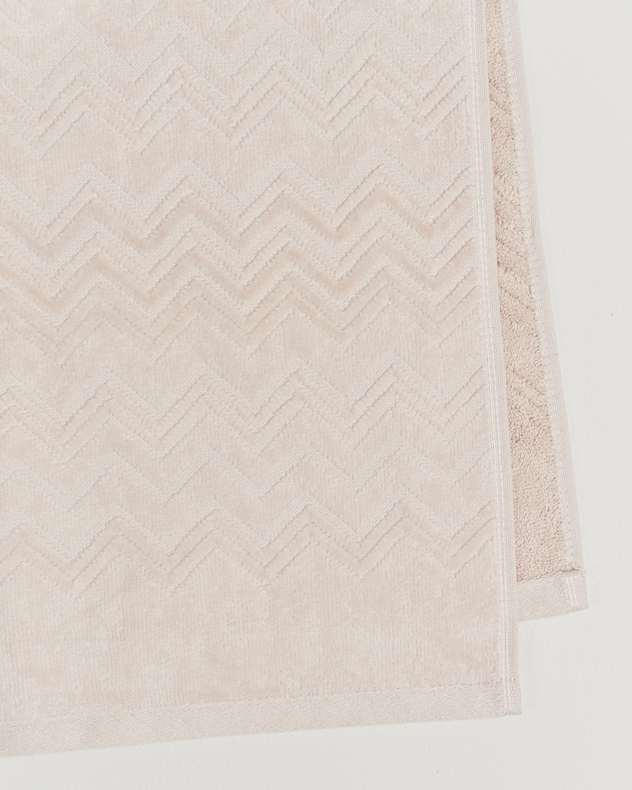 Heren | Stoffen | Missoni Home | Chalk Hand Towel 40x70cm Beige