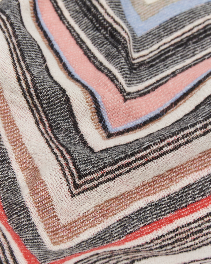 Heren | Stoffen | Missoni Home | Chevron Wool Throw 130x190cm Multicolor