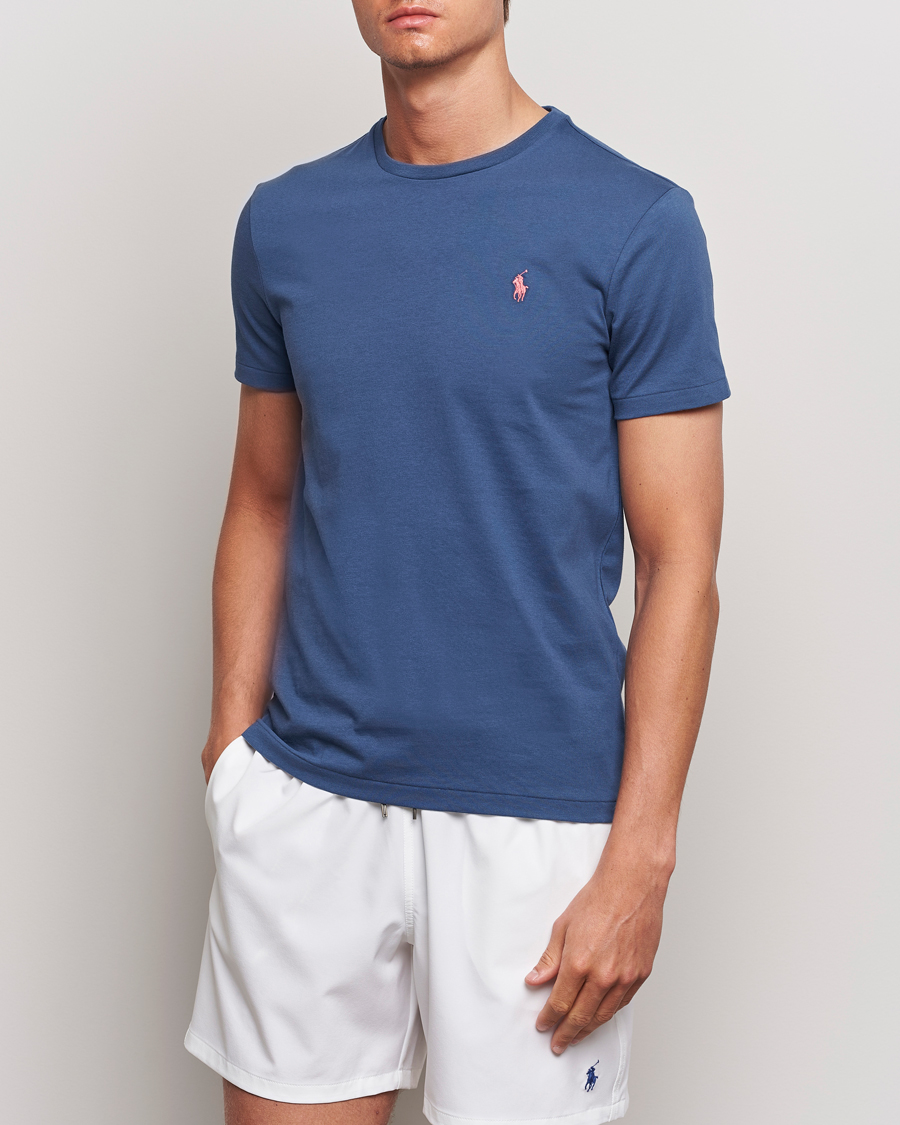 Heren | T-shirts | Polo Ralph Lauren | Crew Neck T-Shirt Clancy Blue