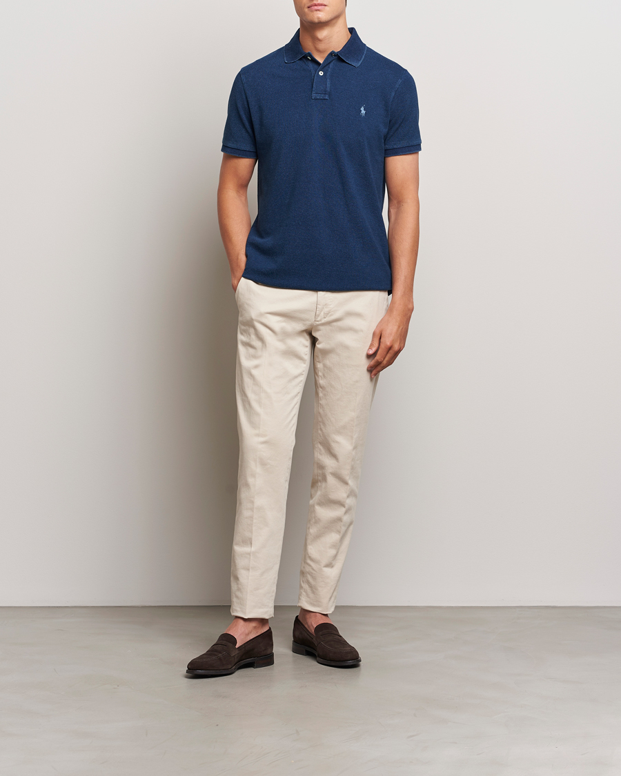 Heren | Polo's | Polo Ralph Lauren | Custom Slim Fit Polo Dark Indigo