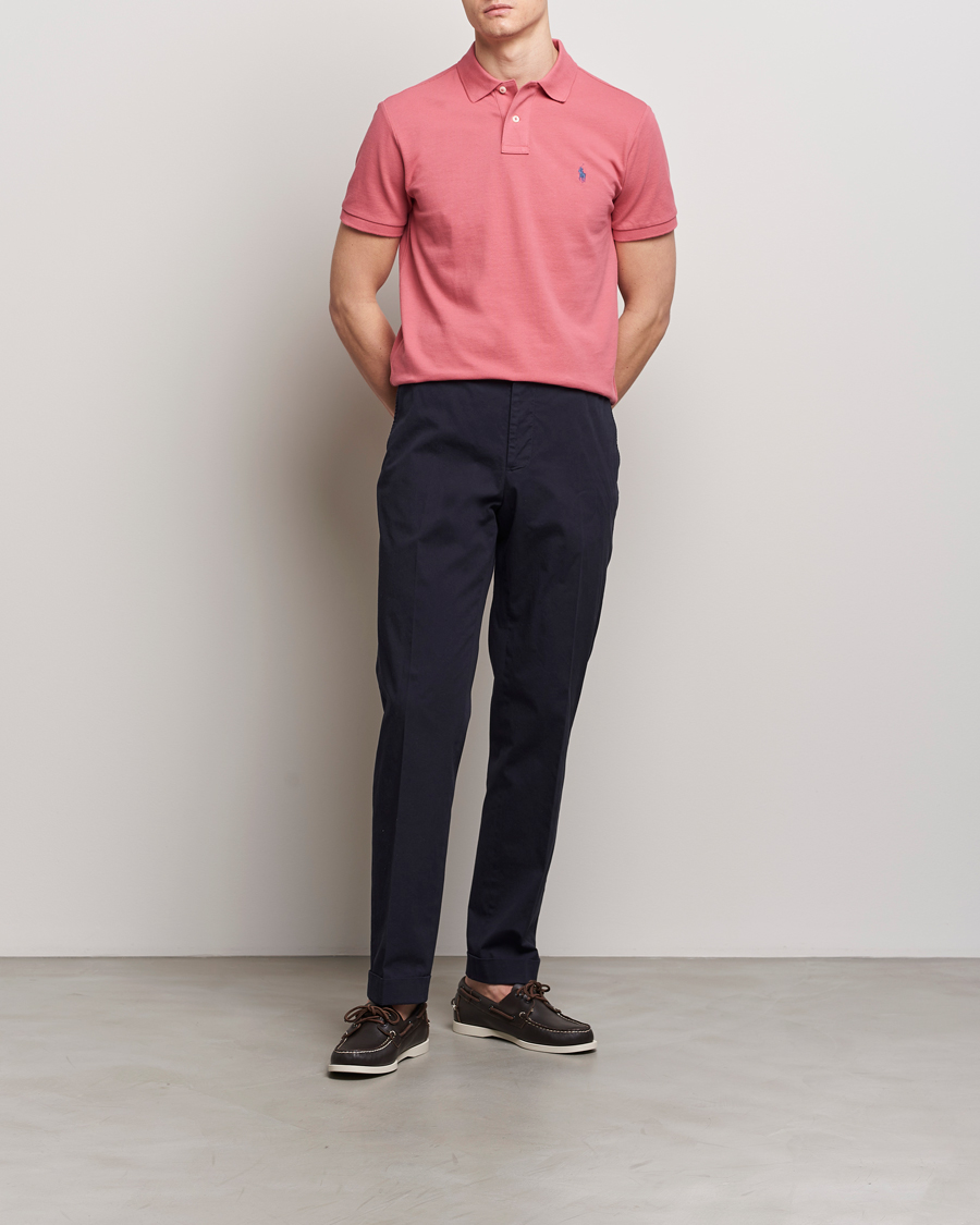 Heren | Polo's | Polo Ralph Lauren | Custom Slim Fit Polo Adirondack Red