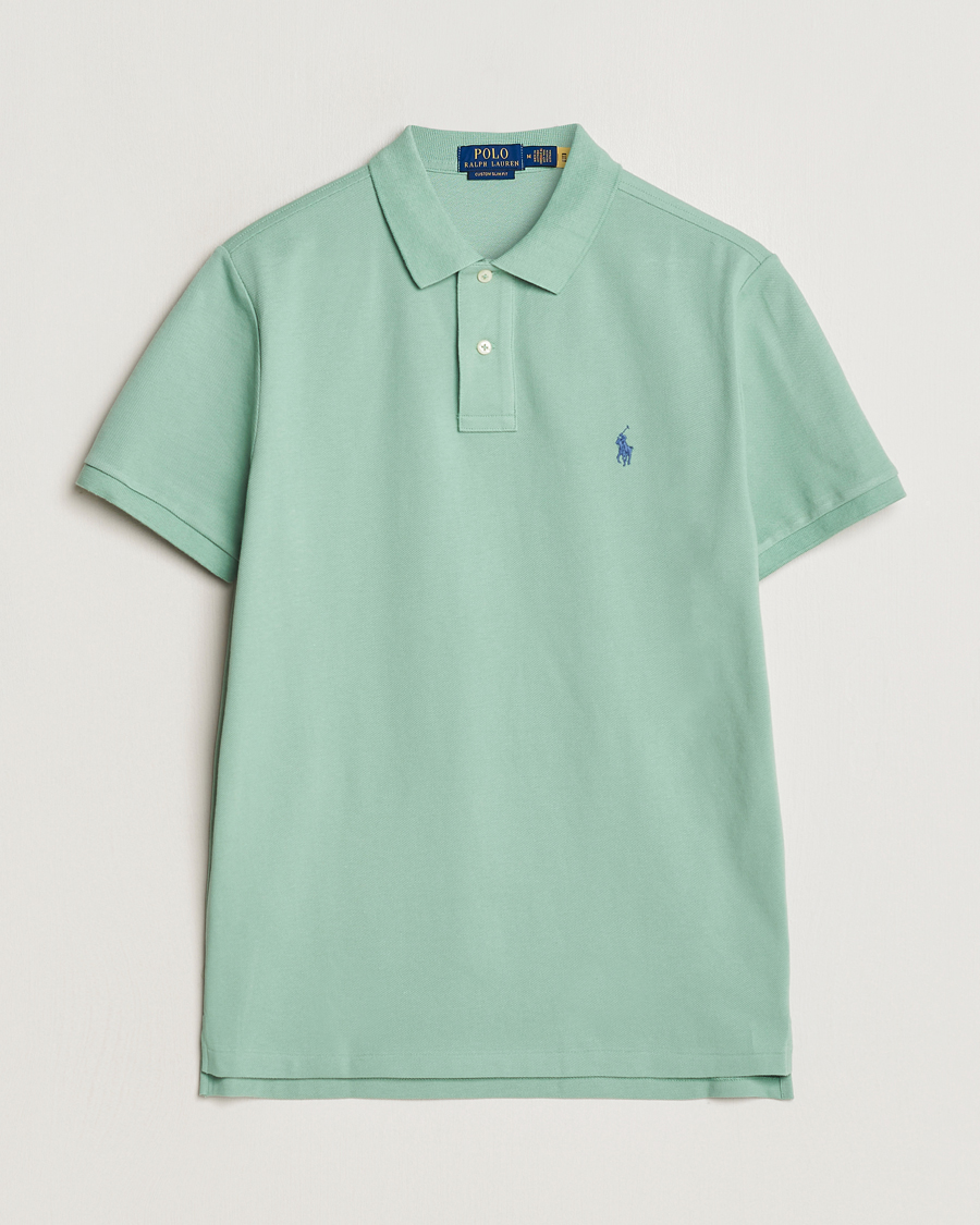 Heren | Polo's | Polo Ralph Lauren | Custom Slim Fit Polo Faded Mint