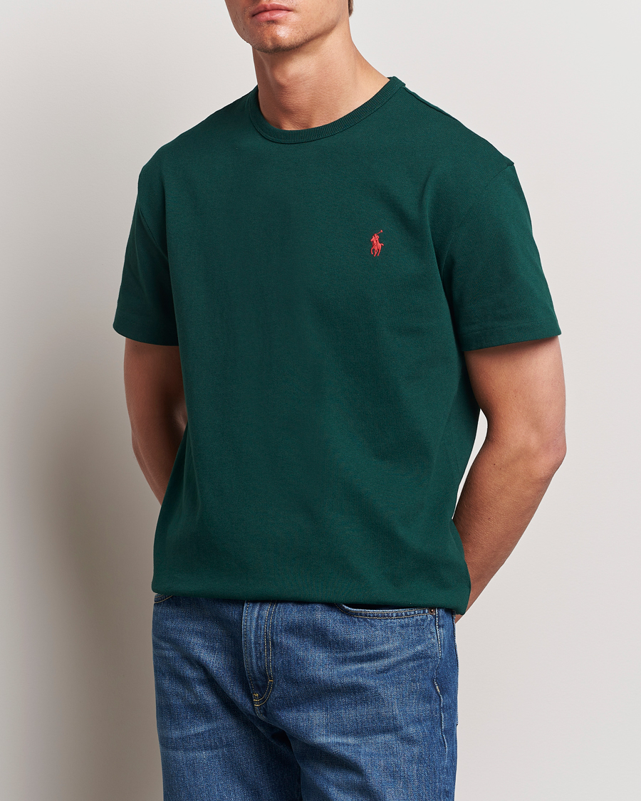 Heren |  | Polo Ralph Lauren | Heavyweight Crew Neck T-Shirt Moss Agate