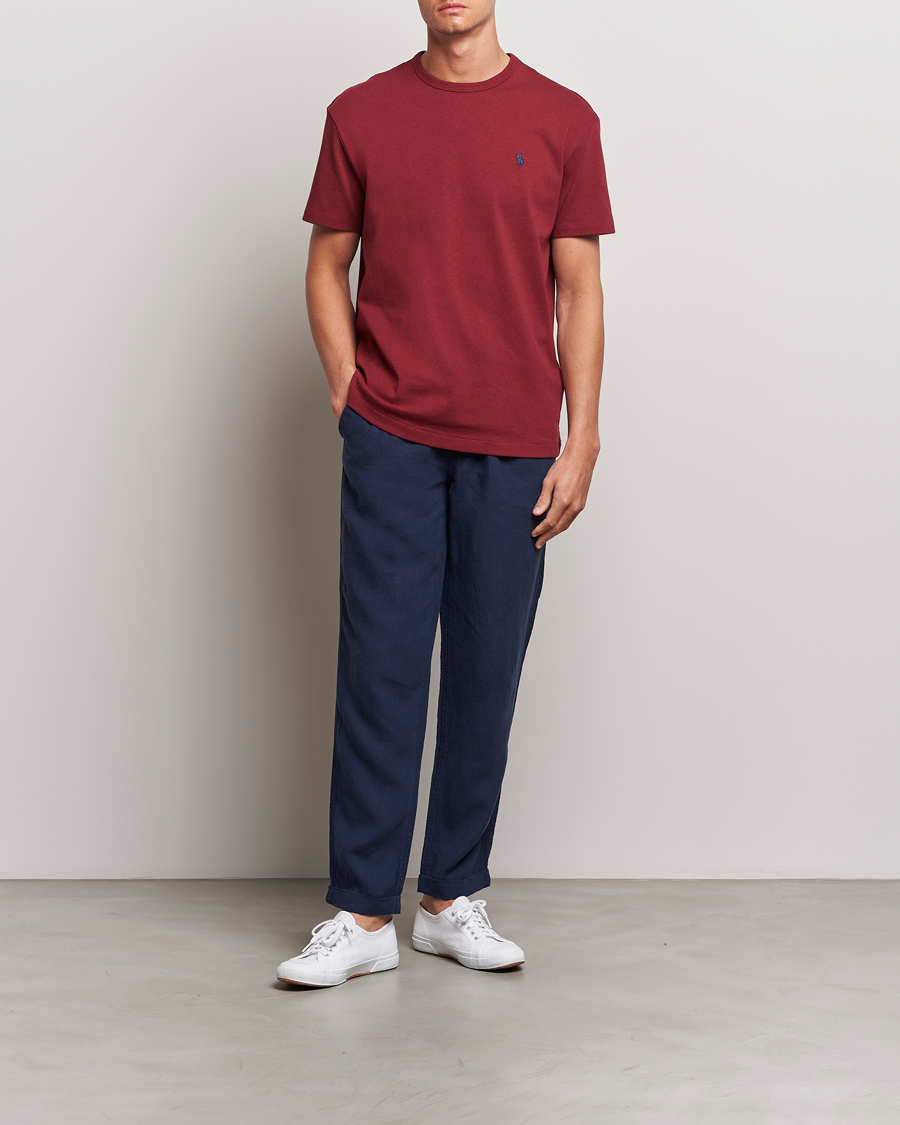 Heren | T-shirts | Polo Ralph Lauren | Heavyweight Crew Neck T-Shirt Red Carpet