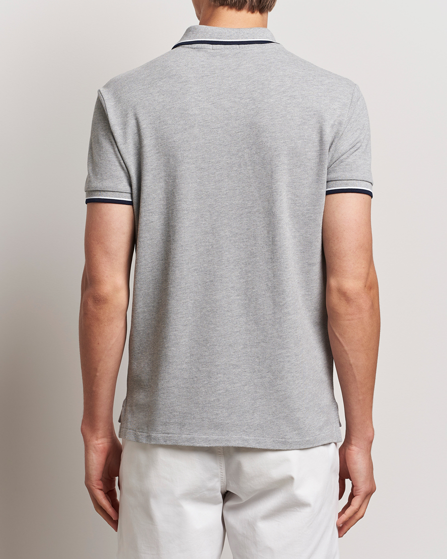 Heren | Polo's | Polo Ralph Lauren | Custom Slim Fit Tipped Polo Andover Heather