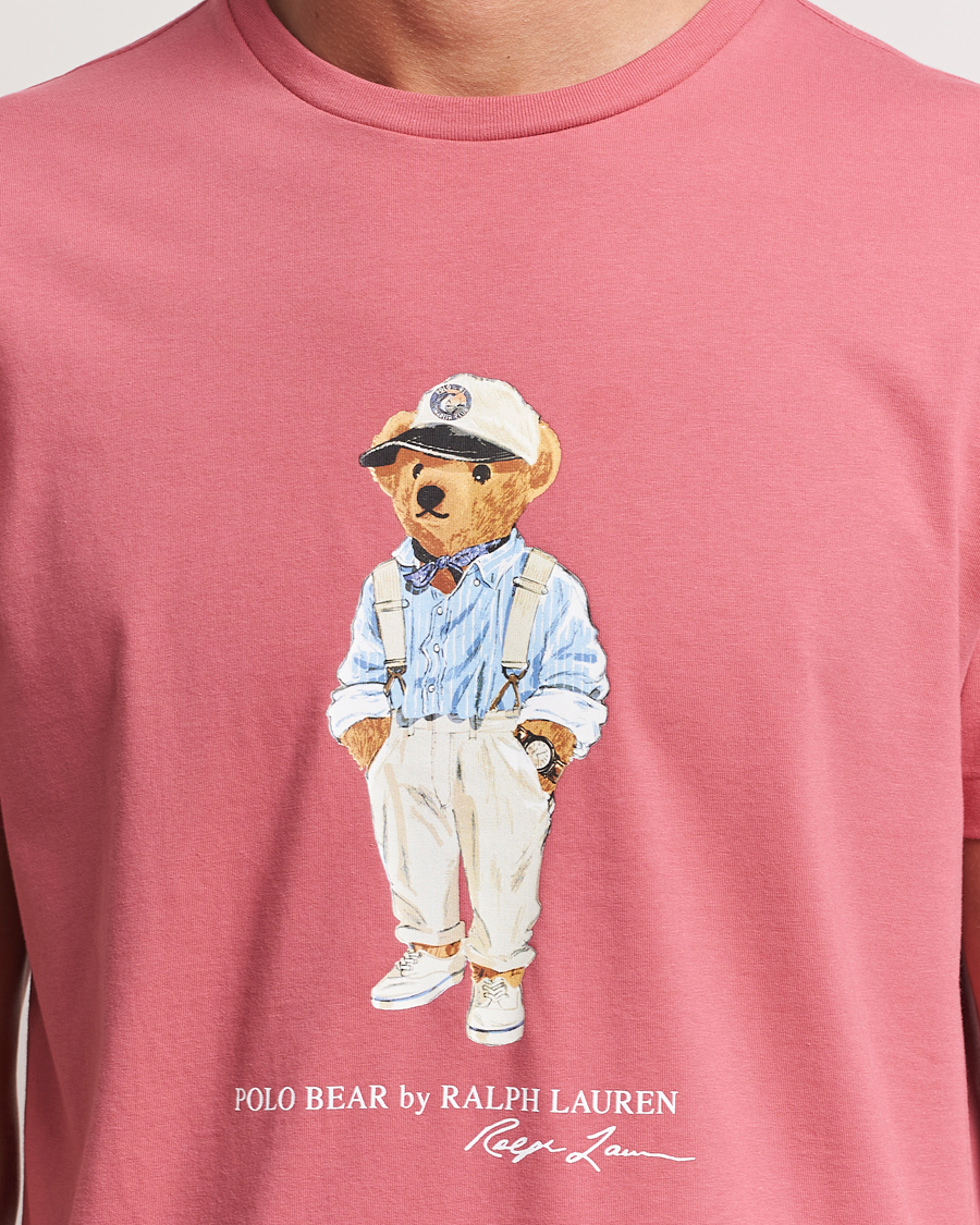 Heren | T-shirts | Polo Ralph Lauren | Printed Hemingway Bear T-Shirt Adirondack Red
