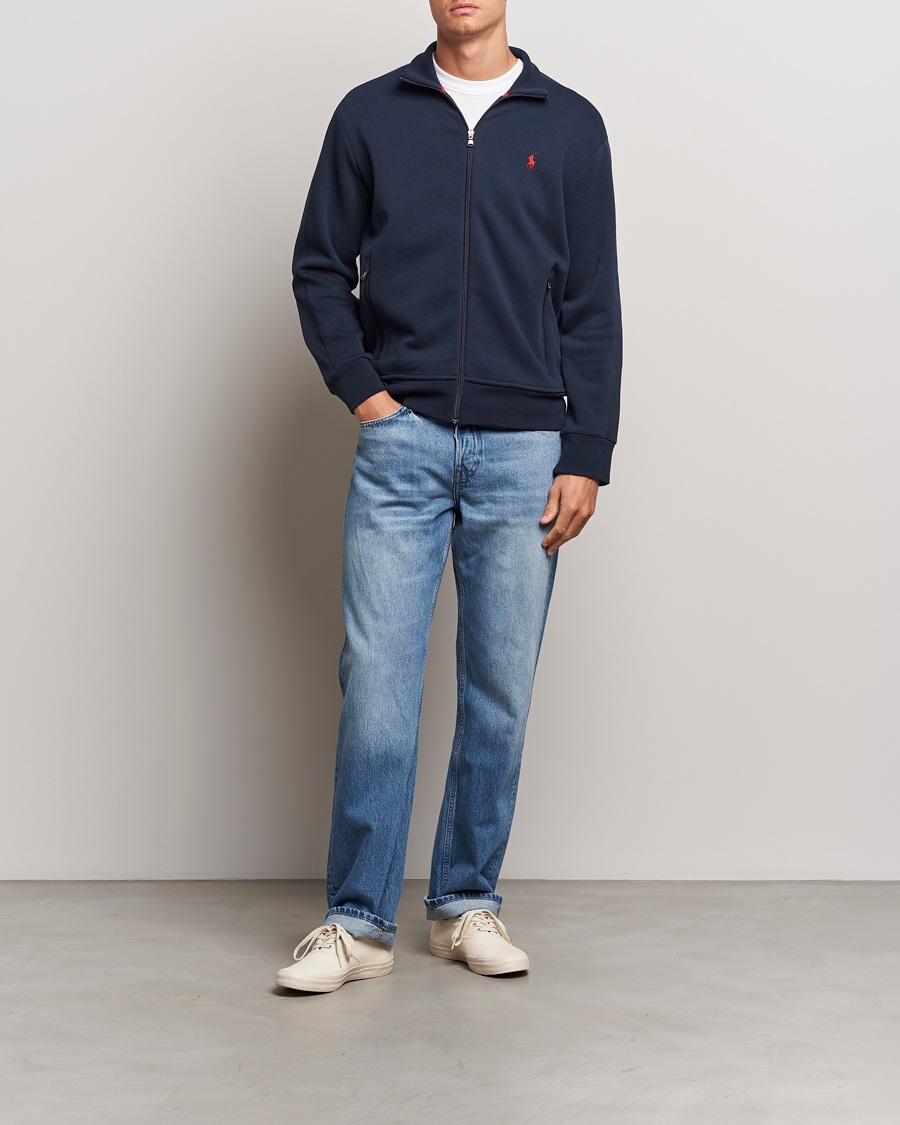 Heren | Truien | Polo Ralph Lauren | Tech Double Knit Full Zip Aviator Navy