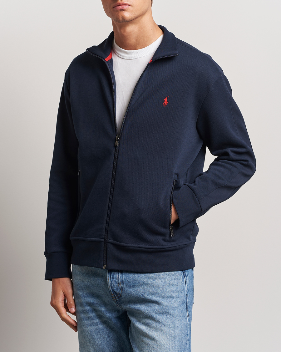 Heren |  | Polo Ralph Lauren | Tech Double Knit Full Zip Aviator Navy