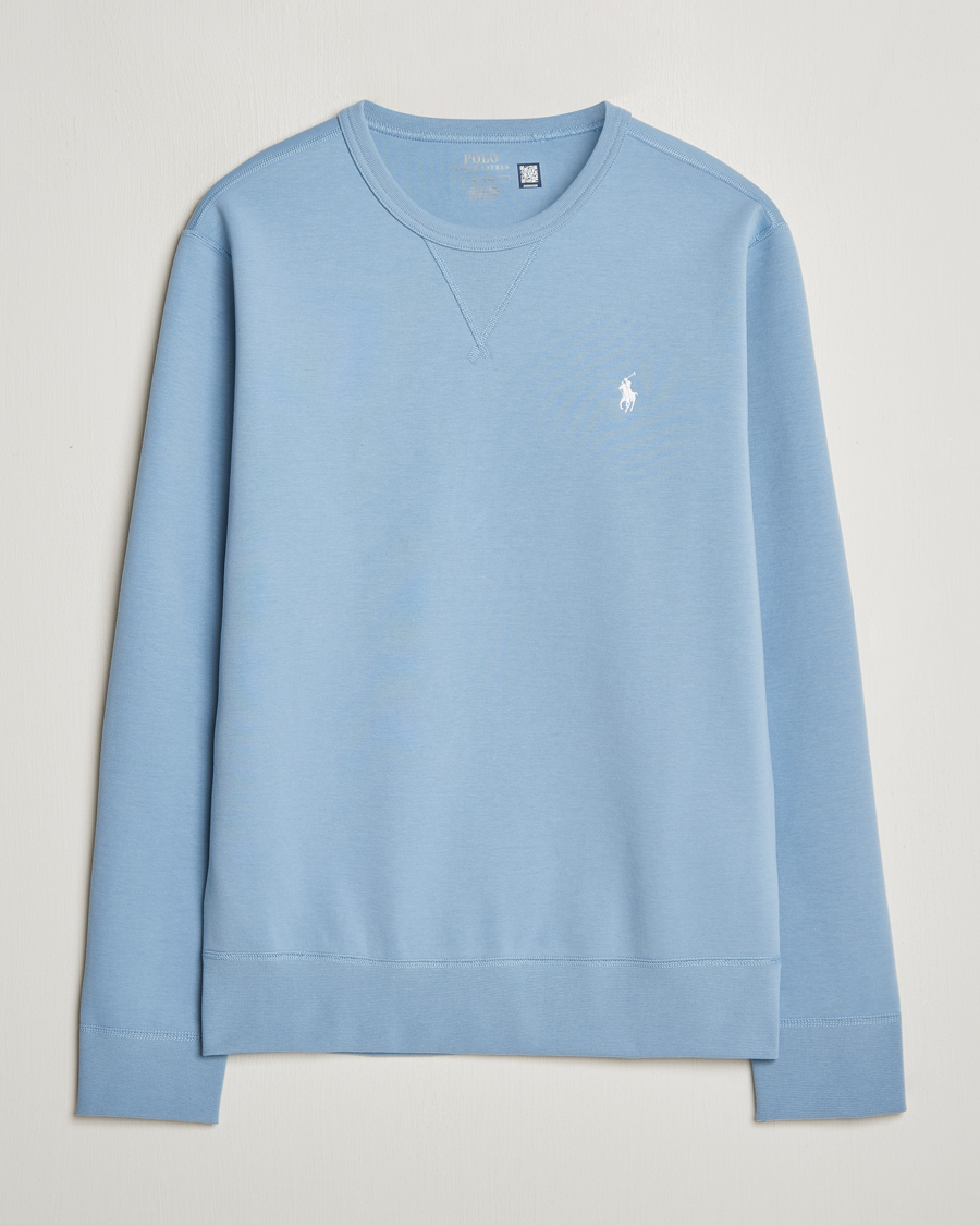 Heren | Truien | Polo Ralph Lauren | Tech Double Knit Crew Neck Sweatshirt Vessel Blue