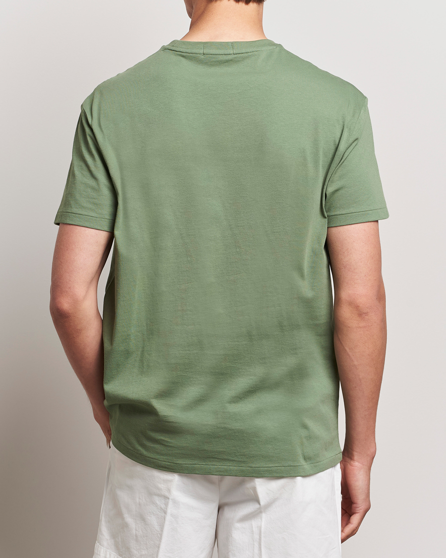 Heren | T-shirts | Polo Ralph Lauren | Center Logo Crew Neck T-Shirt Cargo Green