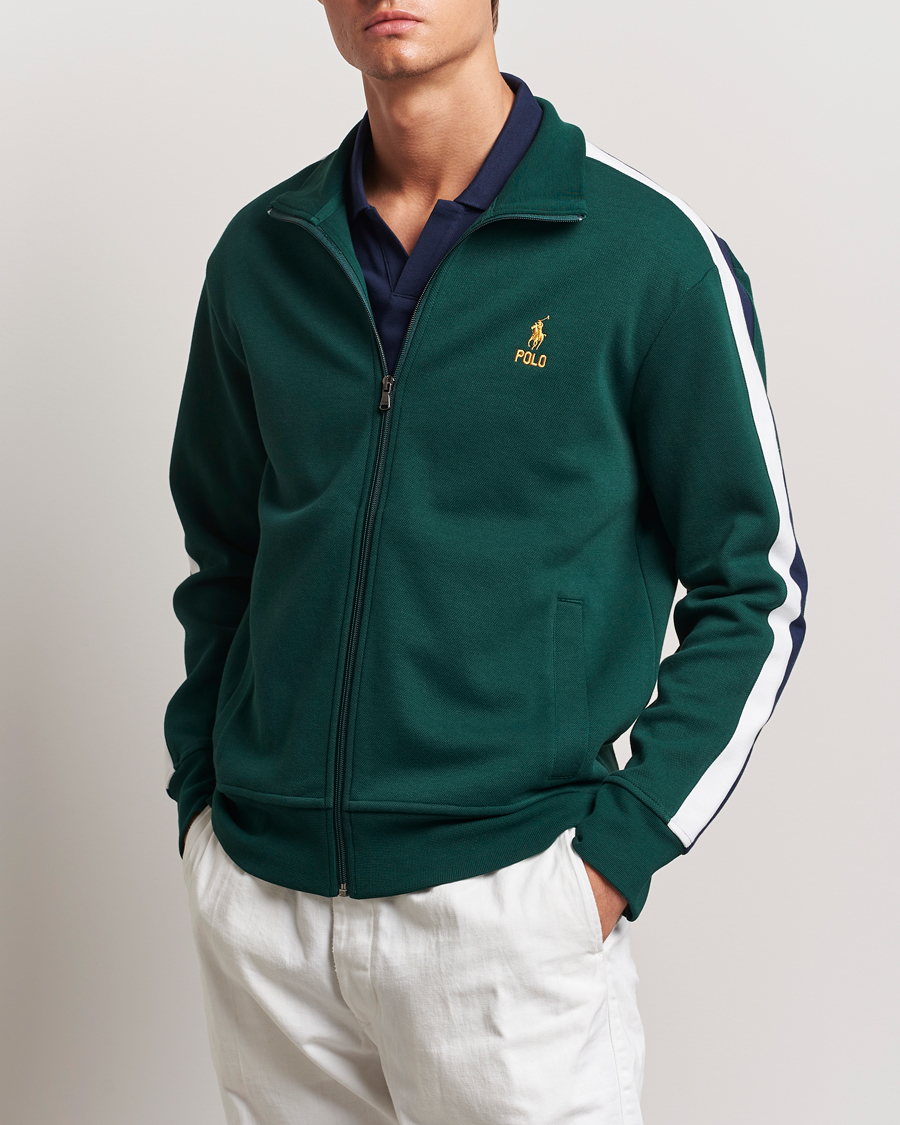 Heren |  | Polo Ralph Lauren | Double Knit Taped Track Jacket Moss Agate