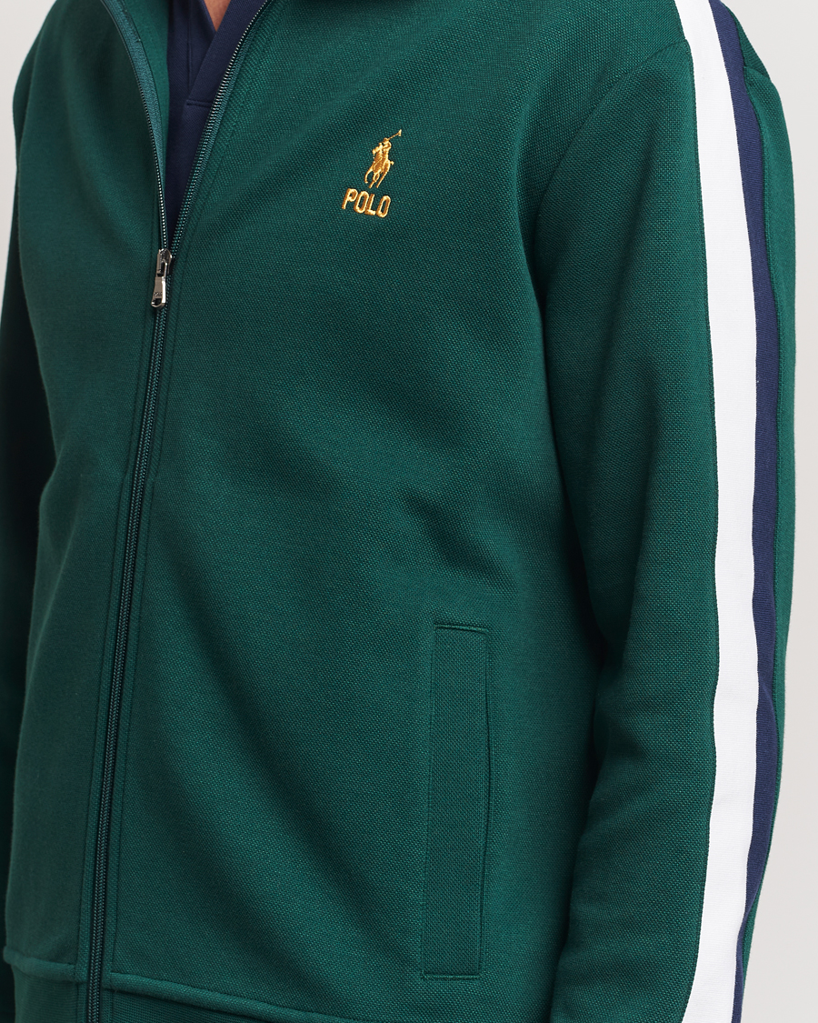 Heren | Truien | Polo Ralph Lauren | Double Knit Taped Track Jacket Moss Agate