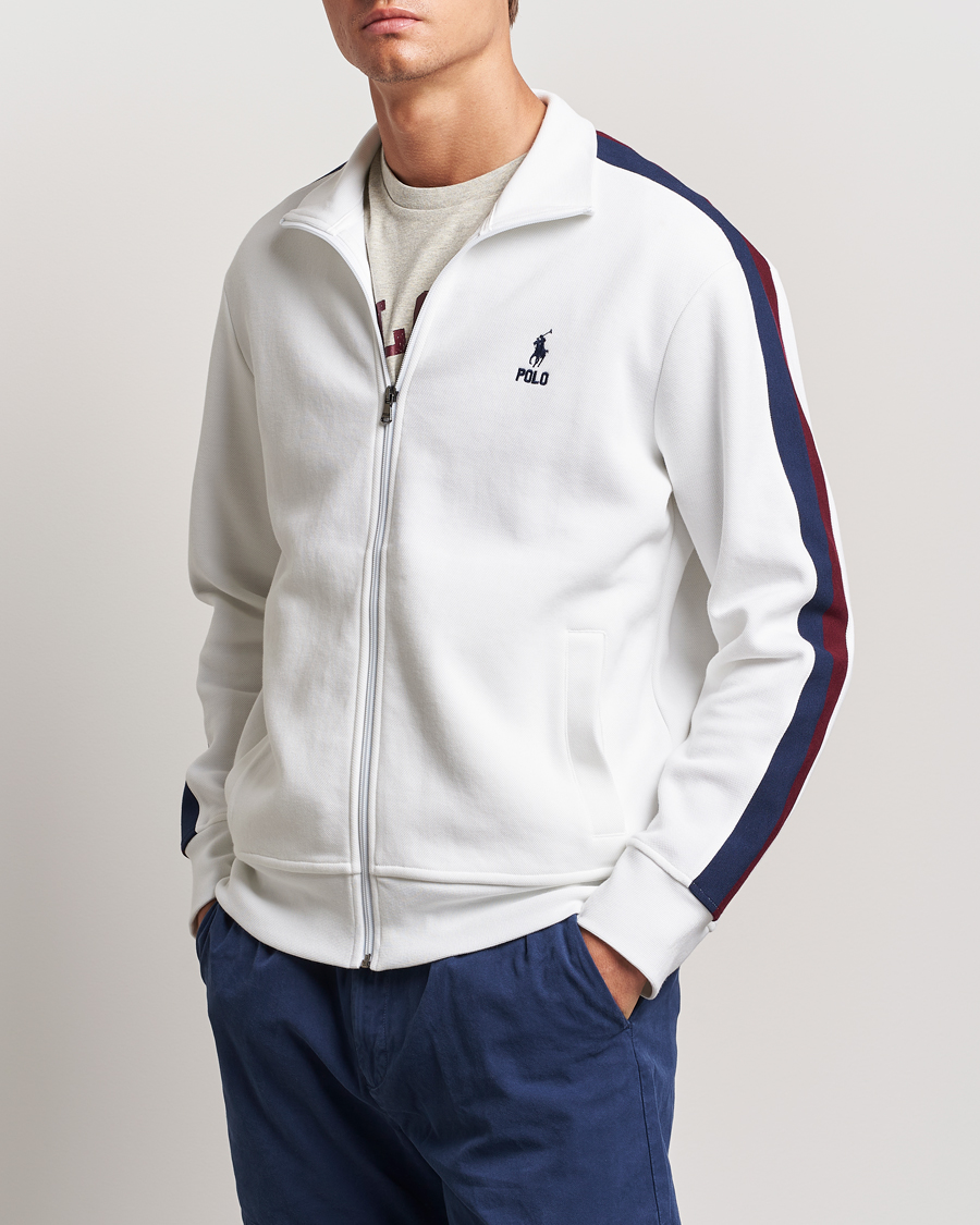 Heren |  | Polo Ralph Lauren | Double Knit Taped Track Jacket White