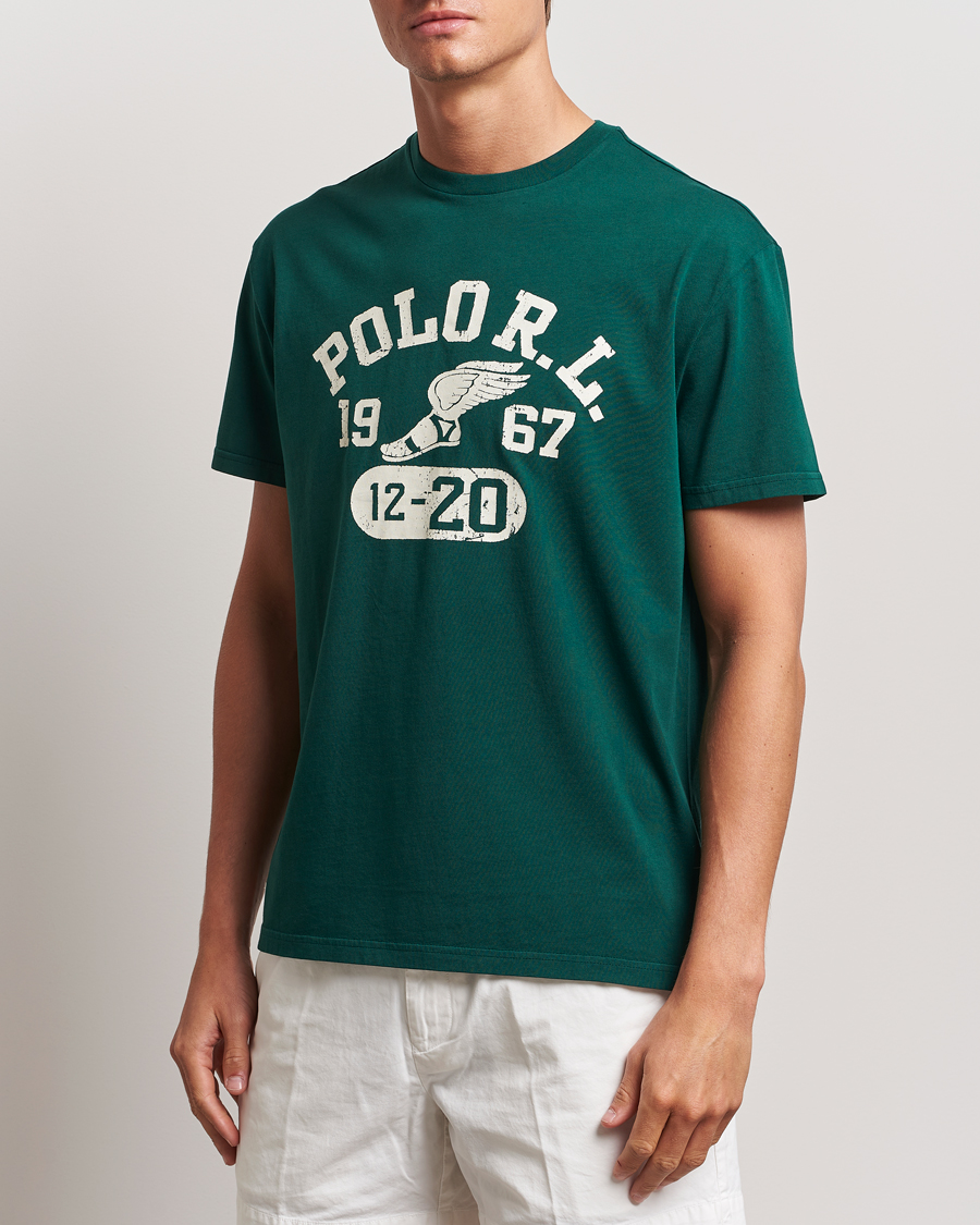 Heren |  | Polo Ralph Lauren | Graphic Crew Neck T-Shirt Moss Agate