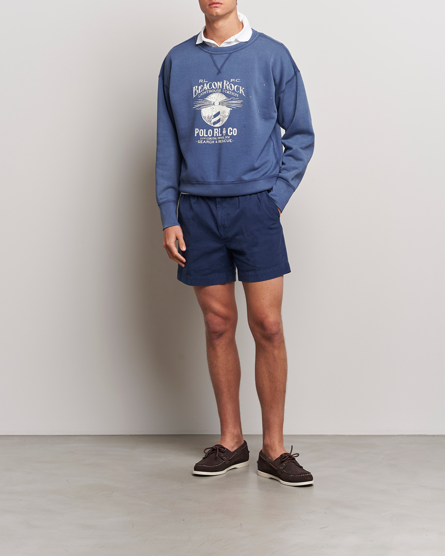 Heren | Truien | Polo Ralph Lauren | Graphic Fleece Sweatshirt Blue Heaven