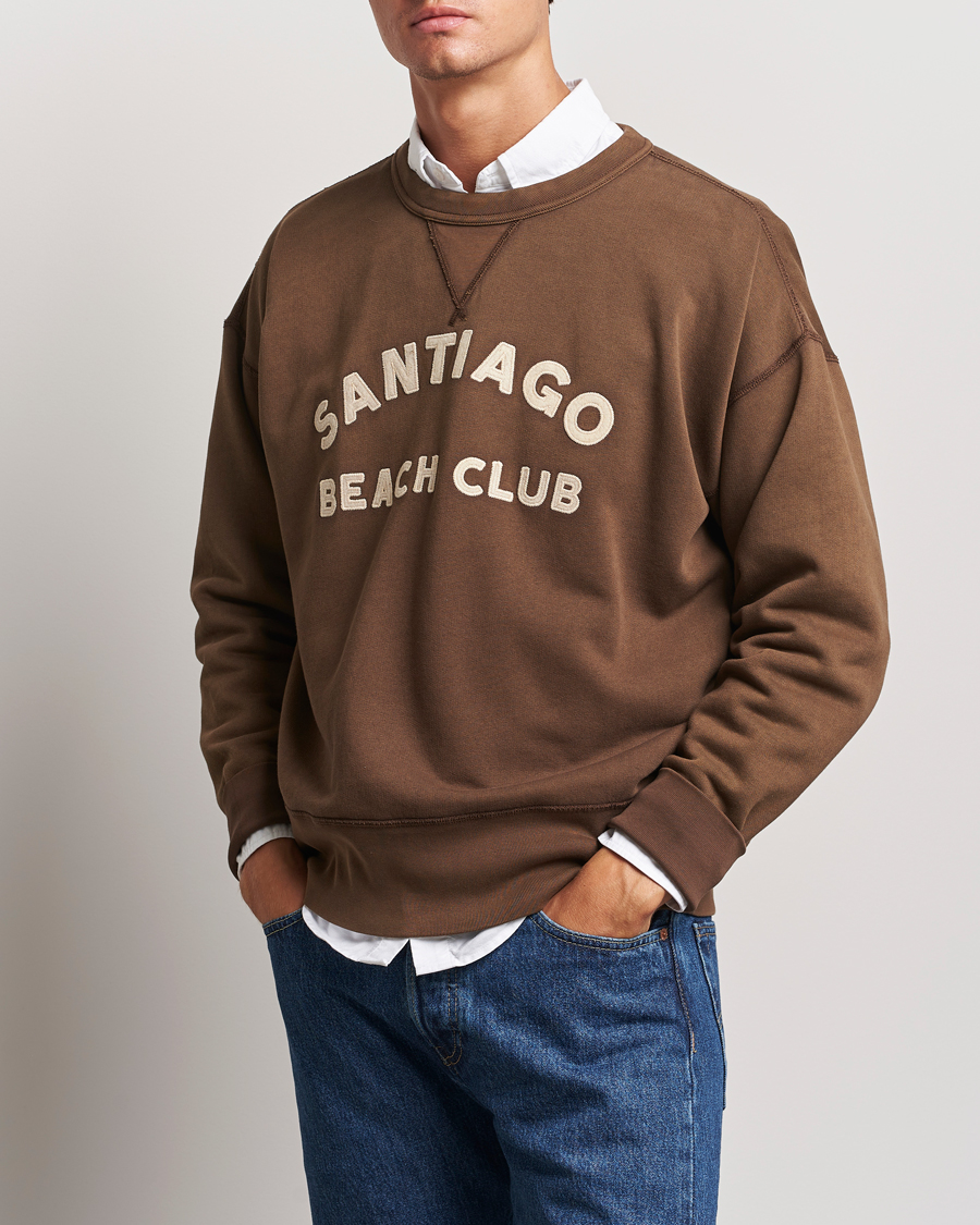 Heren | Truien | Polo Ralph Lauren | Graphic Vintage Fleece Sweatshirt Court Brown