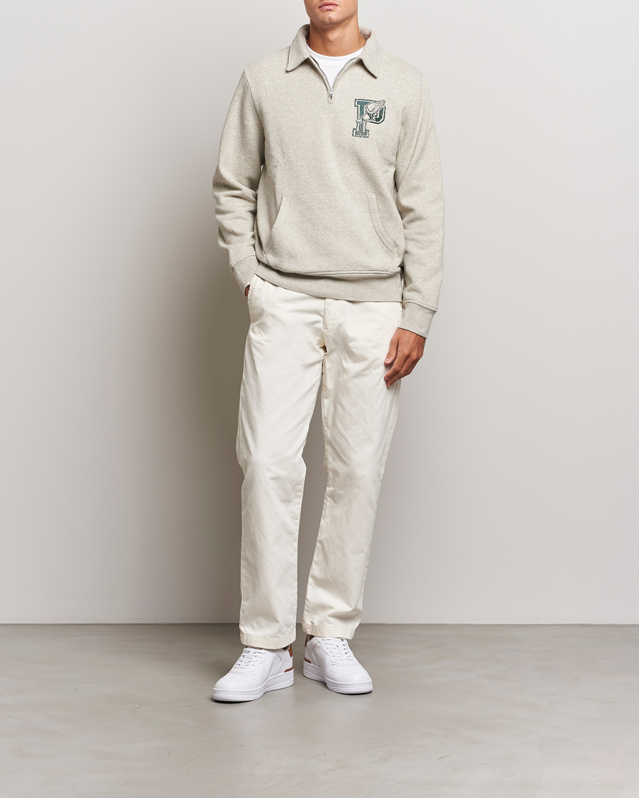Heren | Truien | Polo Ralph Lauren | P Fleece Half Zip Light Vintage Heather