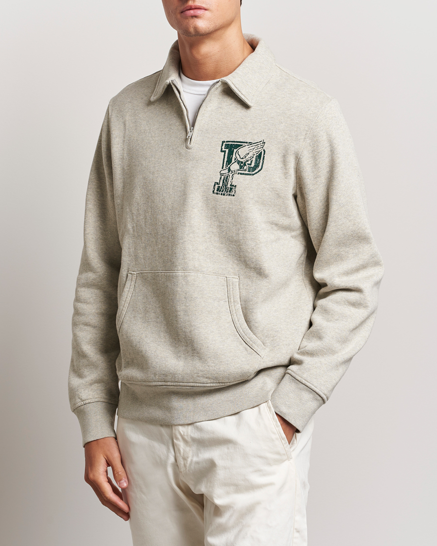 Heren | Truien | Polo Ralph Lauren | P Fleece Half Zip Light Vintage Heather
