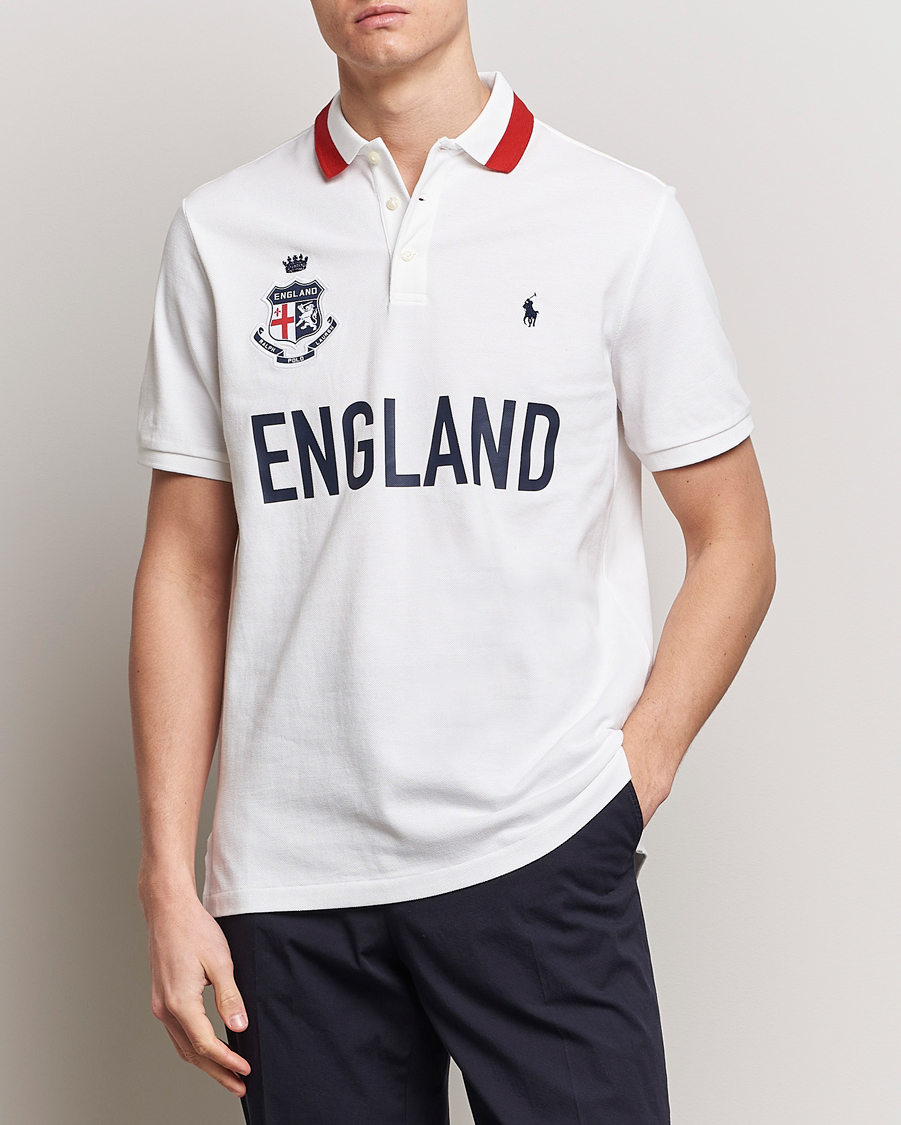 Herr | Preppy Authentic | Polo Ralph Lauren | Classic Fit Country Polo White