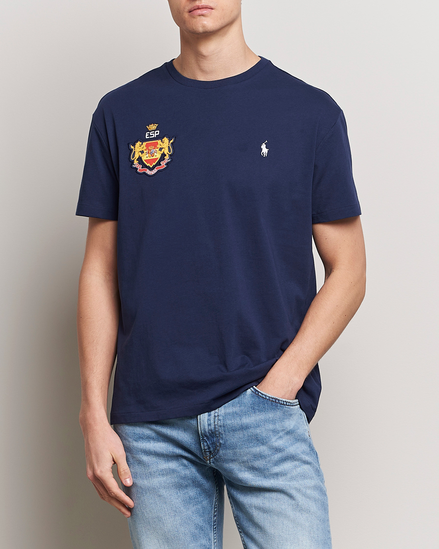 Heren | Nieuwe productafbeeldingen | Polo Ralph Lauren | Classic Fit Country T-Shirt Refined Navy
