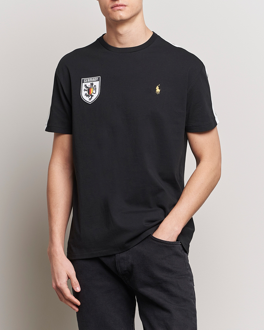 Heren | Zwarte T-shirts | Polo Ralph Lauren | Classic Fit Country T-Shirt Black