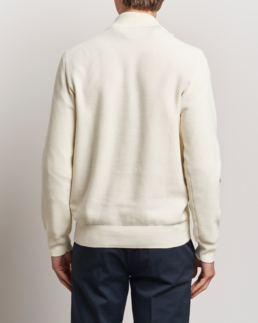 Heren | Truien | Polo Ralph Lauren | Textured Half Zip Herbal Milk