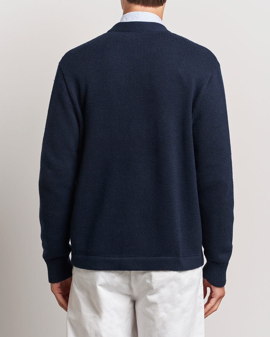 Heren | Truien | Polo Ralph Lauren | RL Rowing Knitted Cardigan Aviator Navy