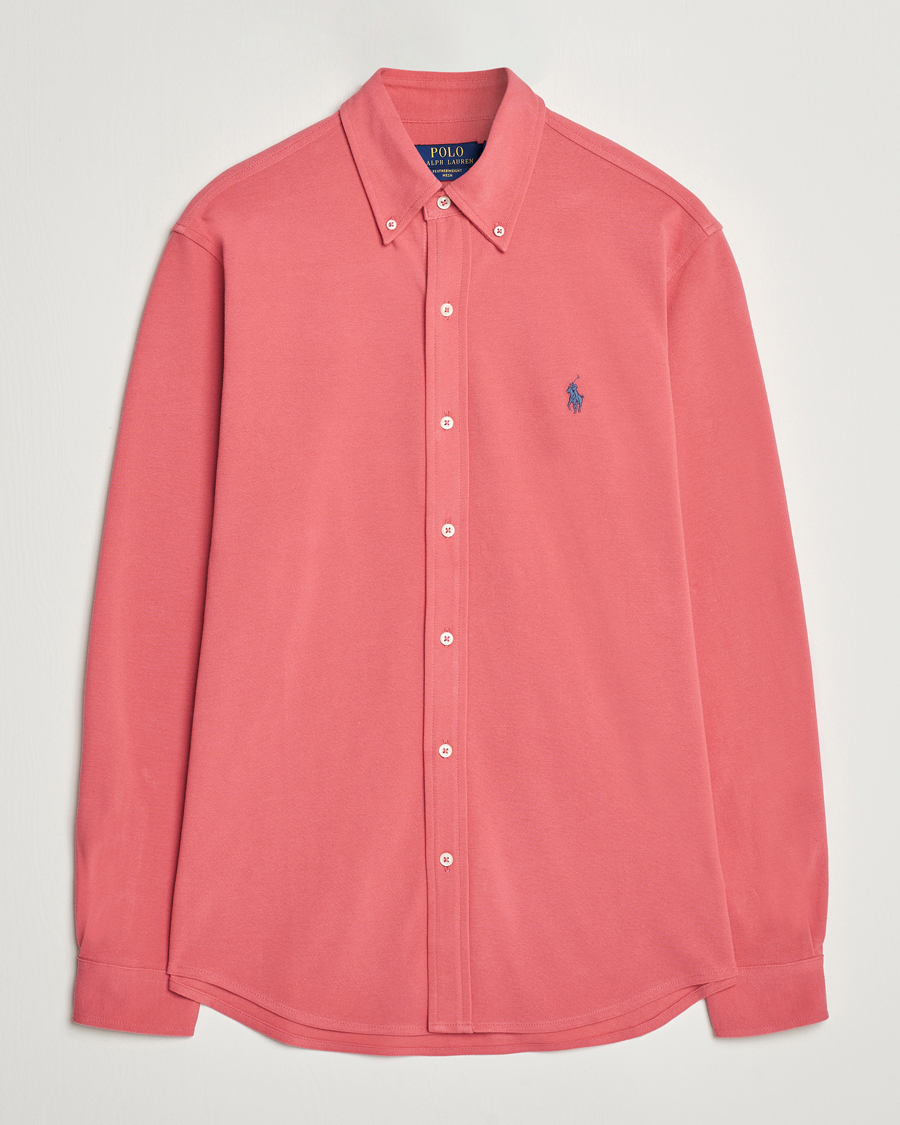 Heren | Overhemden | Polo Ralph Lauren | Featherweight Mesh Shirt Adirondack Berry