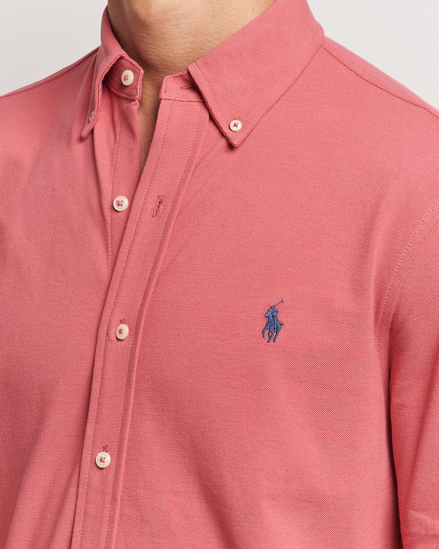 Heren | Overhemden | Polo Ralph Lauren | Featherweight Mesh Shirt Adirondack Berry
