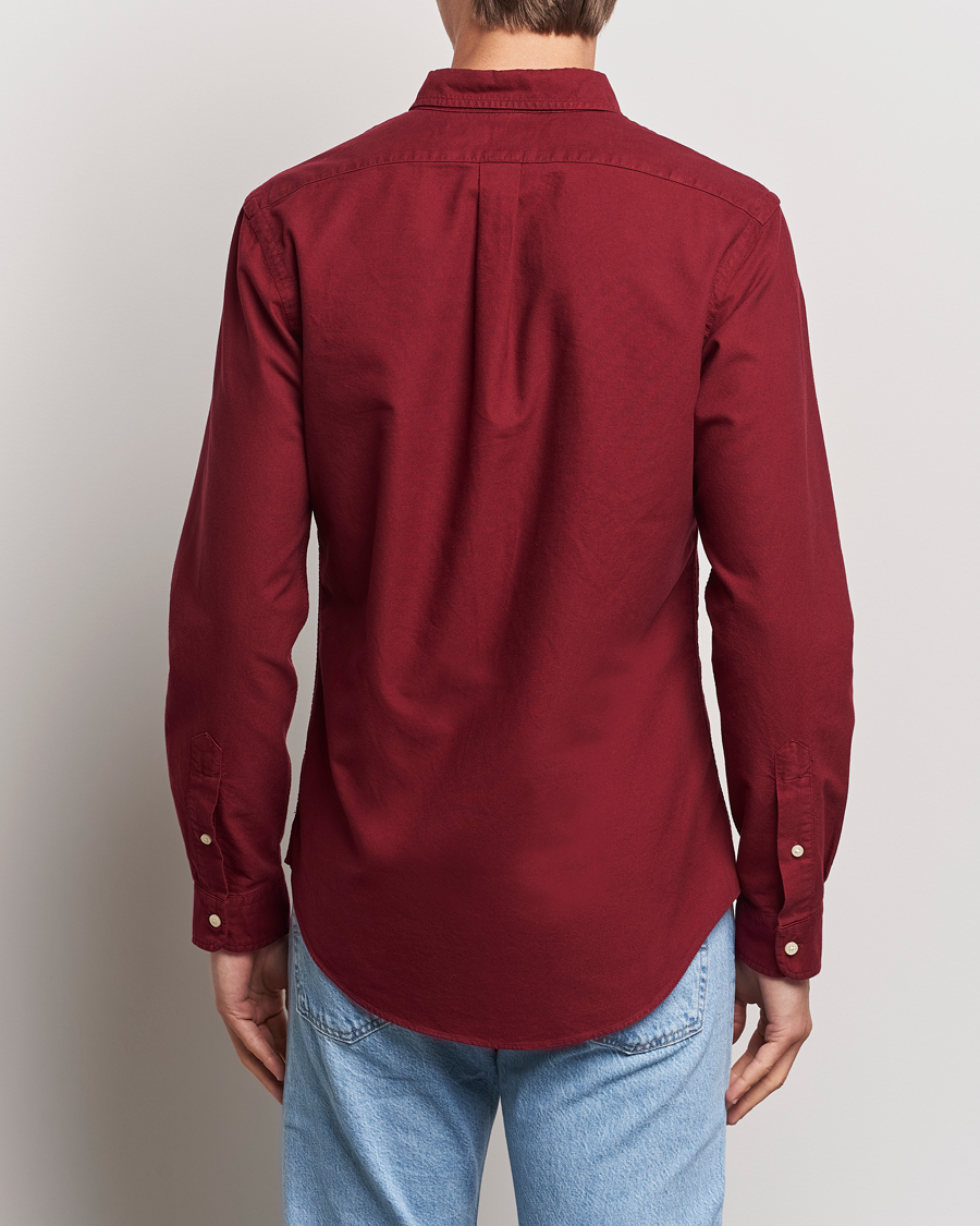 Heren | Overhemden | Polo Ralph Lauren | Slim Fit Garment Dyed Oxford Red Carpet
