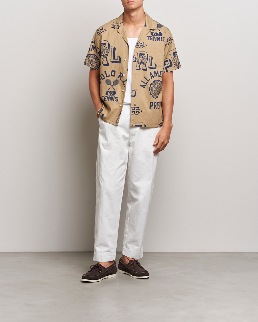 Heren | Overhemden | Polo Ralph Lauren | Printed Rustic Short Sleeve Shirt Multi