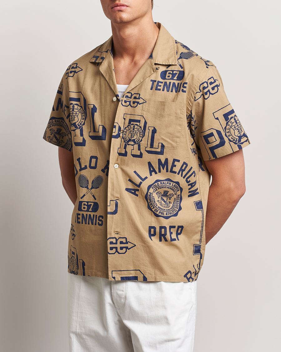 Heren | Overhemden | Polo Ralph Lauren | Printed Rustic Short Sleeve Shirt Multi