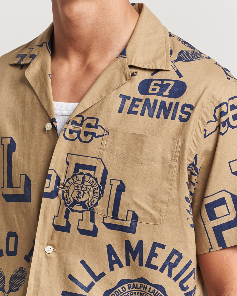 Heren | Overhemden | Polo Ralph Lauren | Printed Rustic Short Sleeve Shirt Multi