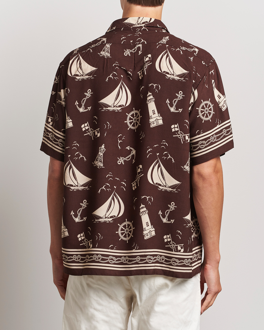 Heren | Overhemden | Polo Ralph Lauren | Printed Rayon Short Sleeve Shirt Captins Convo