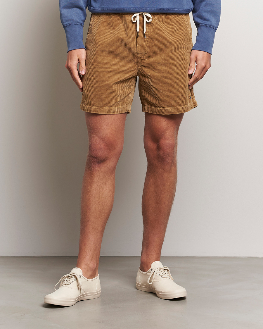 Heren |  | Polo Ralph Lauren | Prepster Corduroy Drawstring Shorts Despatch Tan
