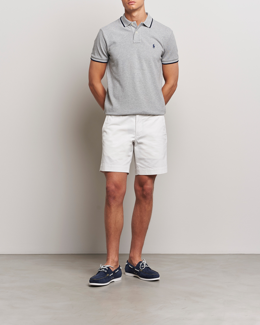 Heren | Korte broek | Polo Ralph Lauren | Tailored Slim Fit Shorts Deckwash White