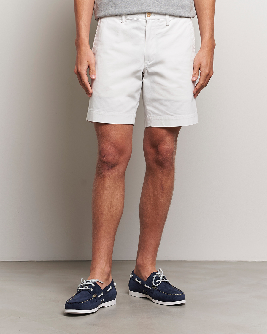 Heren |  | Polo Ralph Lauren | Tailored Slim Fit Shorts Deckwash White