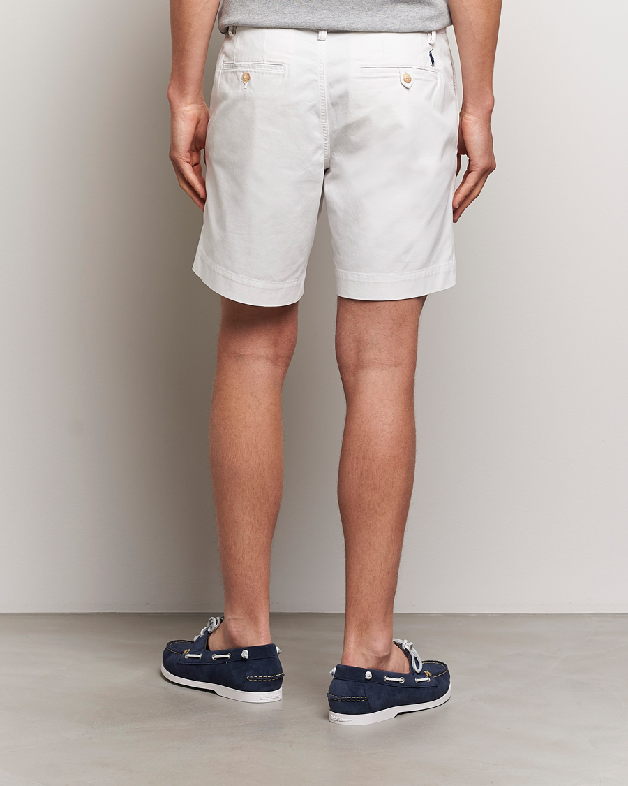 Heren | Korte broek | Polo Ralph Lauren | Tailored Slim Fit Shorts Deckwash White